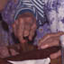 Elizabeth Nowha working in church kitchen; Ethnic festival; 1999: New Bedford, Massachusetts