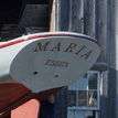 Launch of Maria; Wooden boatbuilding & restoration; 2017: Essex, Massachusetts