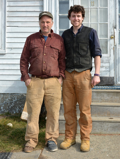 Harold and Alden Burnham; Wooden boatbuilding & restoration; 2017: Essex, Massachusetts