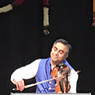 Performing in Westford, MA; Carnatic violin; 2019: Westford, Massachusetts