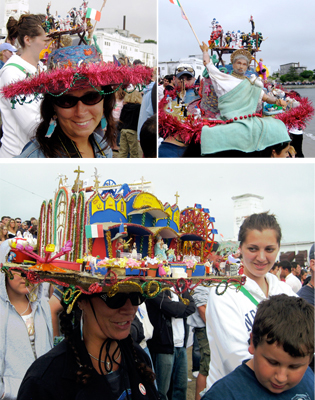 Fiesta Hats; Ethnic festival; 2009: Gloucester, MA